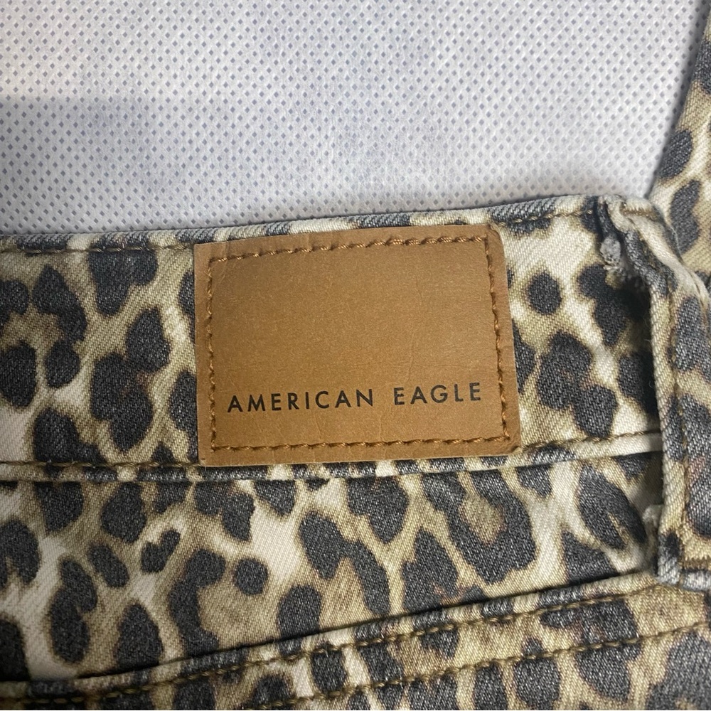 American Eagle Jeans Women’s Size 2 Leopard Skinny Animal